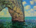 Das Manneport an der Flut Claude Monet